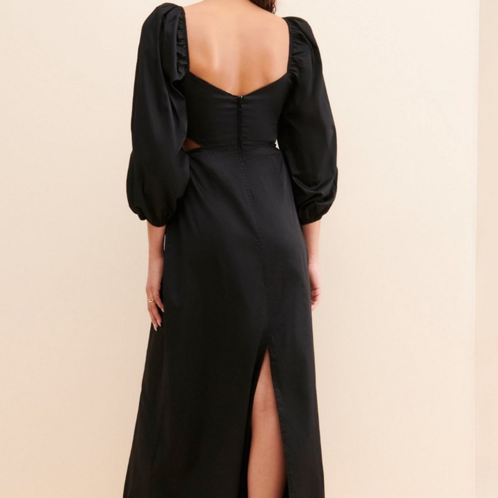 Anthropologie Embroidered Cut Out
Maxi Dress Size Small Black - Picture 3 of 15